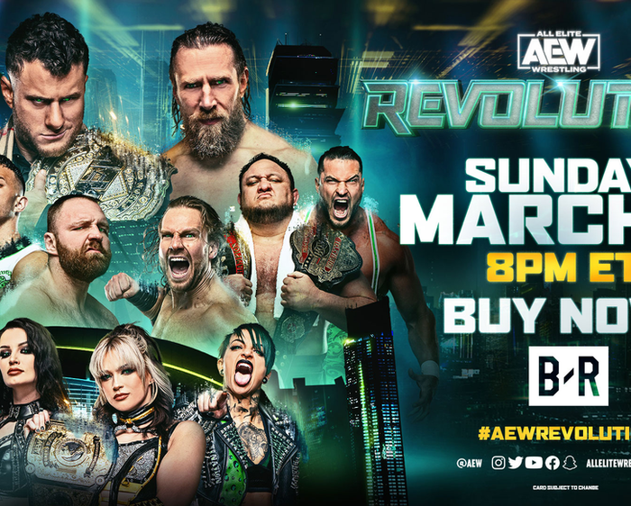 “AEW: REVOLUTION” PPV Event to Stream on Bleacher Report Sunday, March 5 at 8 PM ET for .99