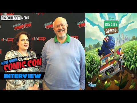 Artemis Pebdani & Bob Joles Interview | Big City Greens | NYCC 222