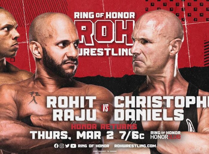 Christopher Daniels and Rohit Raja Face Off On The First Episode of ROH HonorClub TV