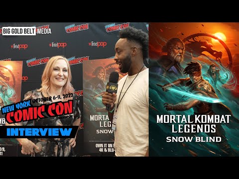 Courtenay Taylor Interview | Mortal Kombat Legends: Snow Blind | NYCC 2022