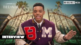 Jabari Banks Interview “Will Smith” | Bel-Air Season 2 | Peacock