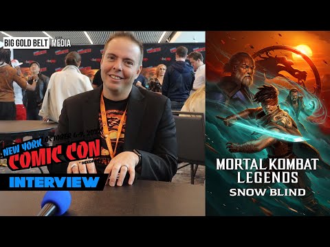 Jeremy Adams Interview | Mortal Kombat Legends: Snow Blind | NYCC 2022