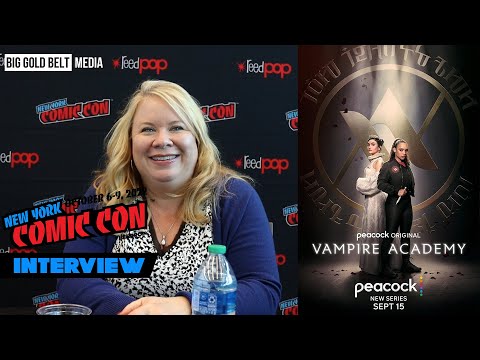Julie Plec Interview | Vampire Academy | NYCC 2022