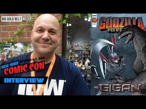 Keith Davidsen Interview | Godzilla Rivals: Vs. Gigan | NYCC 2022