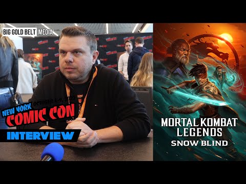 Rick Morales Interview | Mortal Kombat Legends: Snow Blind | NYCC 2022