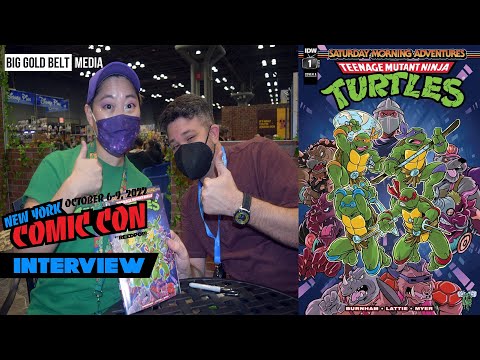 Sarah Myer & Erik Burnham Interview | Teenage Mutant Ninja Turtles: Saturday Morning Adventures