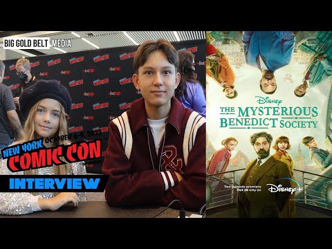 The Mysterious Benedict Society | Marta Kessler & Mystic Inscho Interview | NYCC 2022