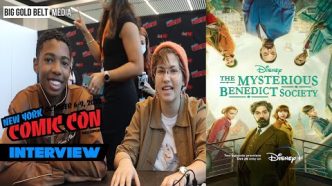 The Mysterious Benedict Society | Seth B. Carr & Emmy DeOliveira Interview | NYCC 2022