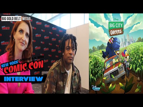 Zeno Robinson & Marieve Herington Interview | Big City Greens | NYCC 222