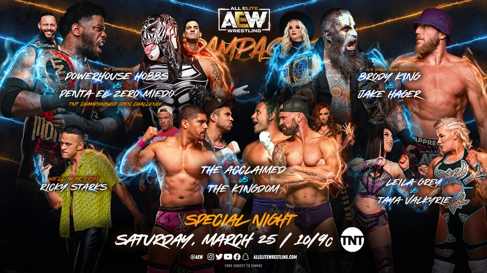 AEW Rampage Preview For March 25, 2023