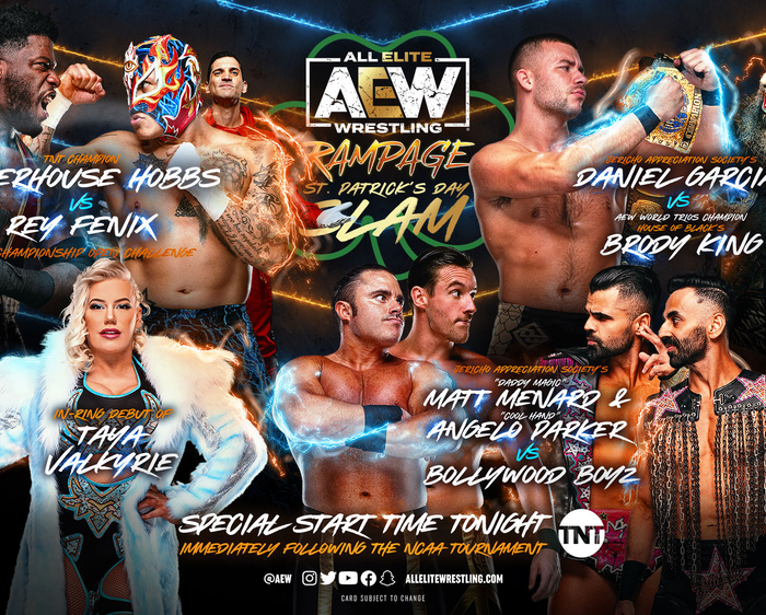 AEW Rampage: St. Patrick’s Day Slam Preview For March 17, 2023