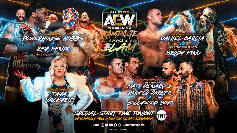 AEW Rampage: St. Patrick's Day Slam Preview For March 17, 2023