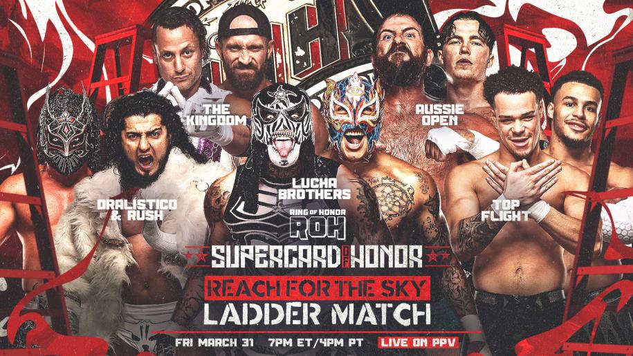 All Participants In The Reach For The Sky Ladder Match Revealed