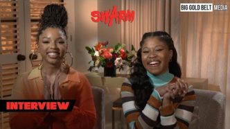 Dominique Fishback & Chloe Bailey Interview | Swarm (2023) | Prime Video