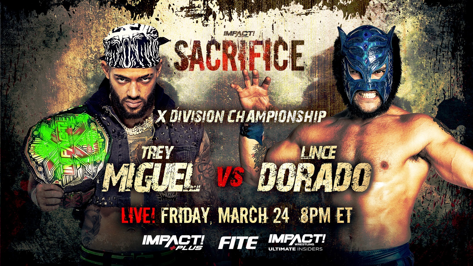 Lince Dorado Revealed as Trey Miguel’s X-Division Title Challenger at Sacrifice