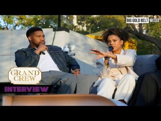 NBC’s Grand Crew Season 2 | Aaron Jennings and Grasie Mercedes Interview (2023)