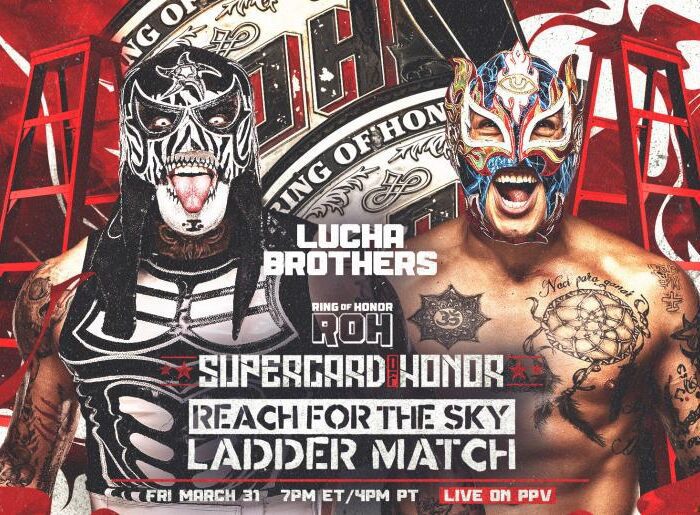 Reach For The Sky Ladder Match Announced For Supercard Of Honor