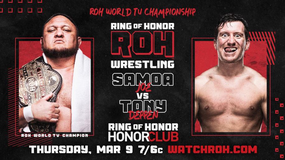 The ROH World TV Title Is On The Line This Week On ROH TV
