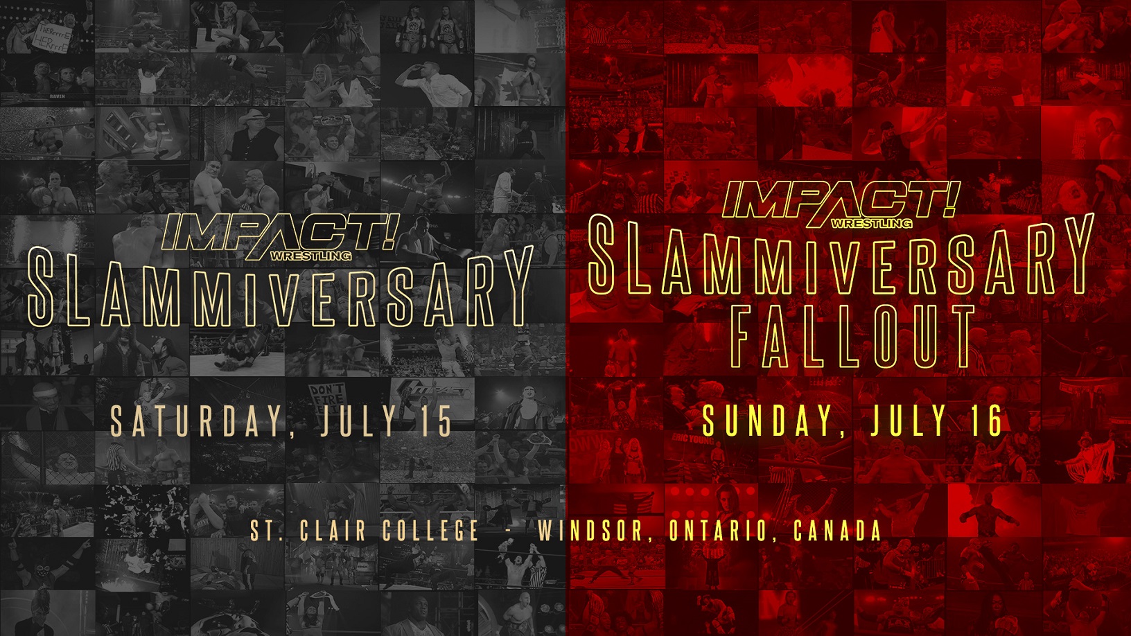 Tickets for Slammiversary Weekend July 15 & 16 in Windsor, Ontario On-Sale Now