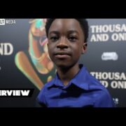Aaron Kingsley Adetola Interview | A Thousand and One | Red Carpet Premiere (2023)