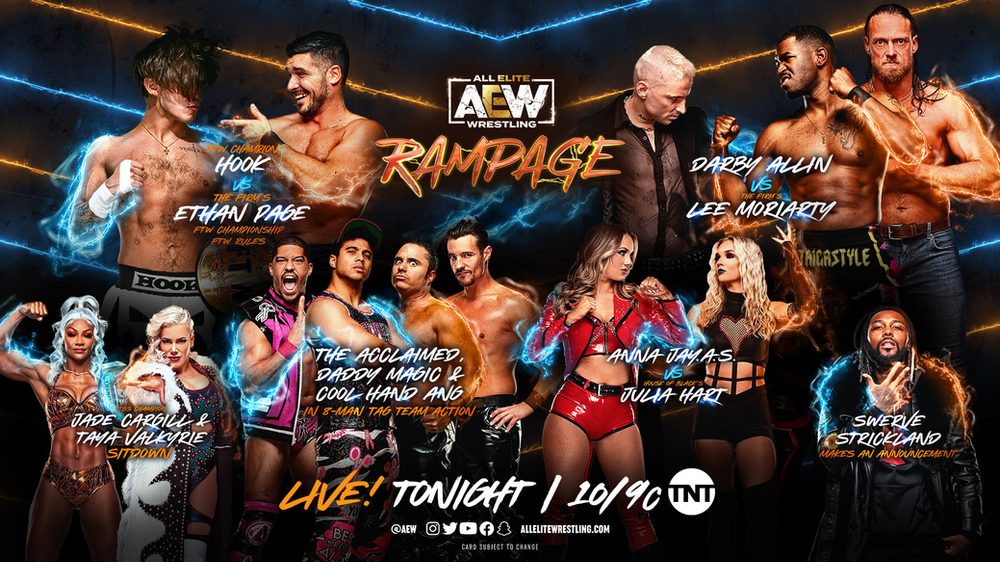 AEW Rampage and Battle of the Belts Preview for April 7, 2023