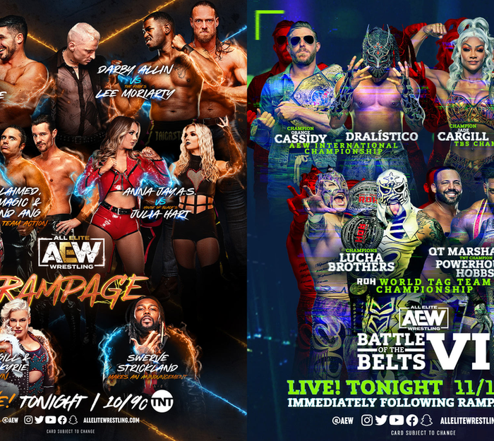 AEW Rampage and Battle of the Belts Results For April 7, 2023