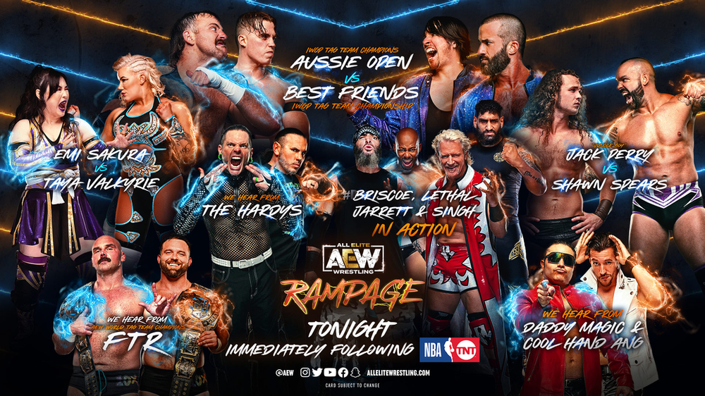 AEW Rampage Preview For April 14, 2023