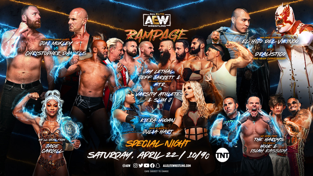 AEW Rampage Preview for April 22, 2023