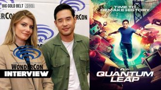 Caitlin Bassett, Dean Georgaris & Raymond Lee Interview | NBC's Quantum Leap | Wondercon 2023