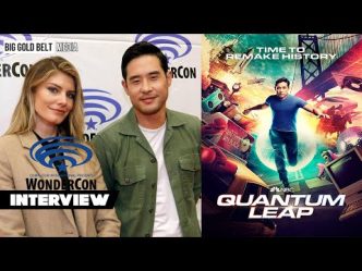 Caitlin Bassett, Dean Georgaris & Raymond Lee Interview | NBC's Quantum Leap | Wondercon 2023