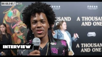 Jolly Swag Interview | A Thousand and One | Red Carpet Premiere (2023)