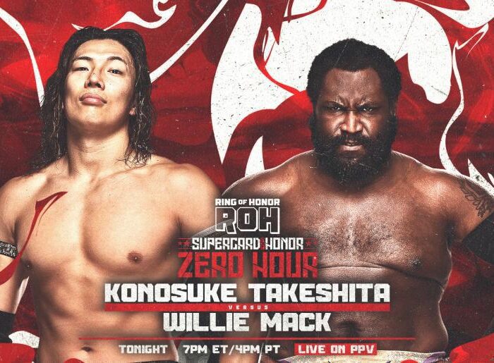 Konosuke Takeshita and Willie Mack Battle One-On-One