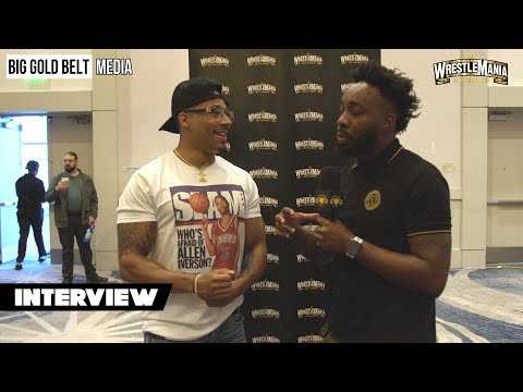 NXT Champion Carmelo Hayes Interview | Wrestlemania 39/ NXT Stand and Deliver (2023)
