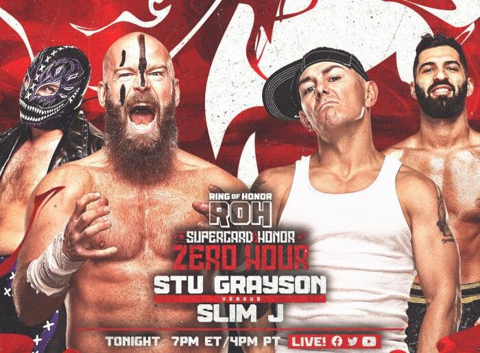 Stu Grayson And Slim J Face Off At Supercard Of Honor Zero Hour