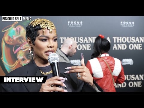 Teyana Taylor Interview | A Thousand and One | Red Carpet Premiere (2023)