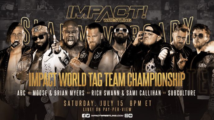 ABC to Defend IMPACT World Tag Team Titles in Stacked 4-Way Match at Slammiversary