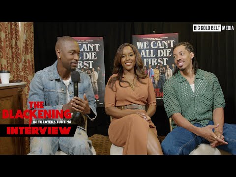 Actors Jay Pharoah, Antoinette Robertson, and Melvin Gregg Interview | The Blackening (2023)