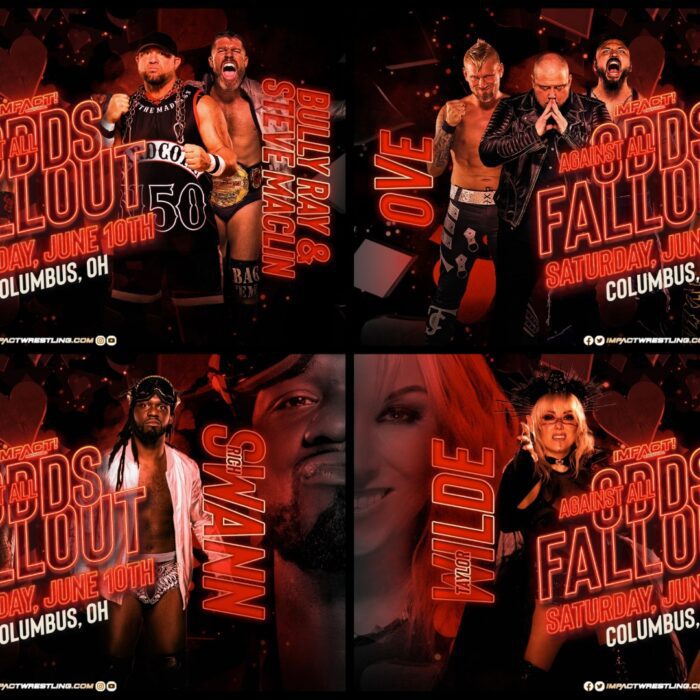 Columbus, Ohio! Don’t Miss These Incredible Matches & More This Saturday at Against All Odds Fallout