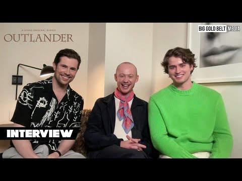 David Berry, John Bell & Charles Vandervaart  Interview | Outlander Season 7 (2023)