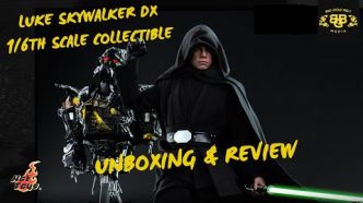 Hot Toys Luke Skywalker (Deluxe Version Special Edition) Unboxing & Review | The Mandalorian DX23