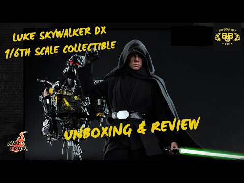 Hot Toys Luke Skywalker (Deluxe Version Special Edition) Unboxing & Review | The Mandalorian DX23