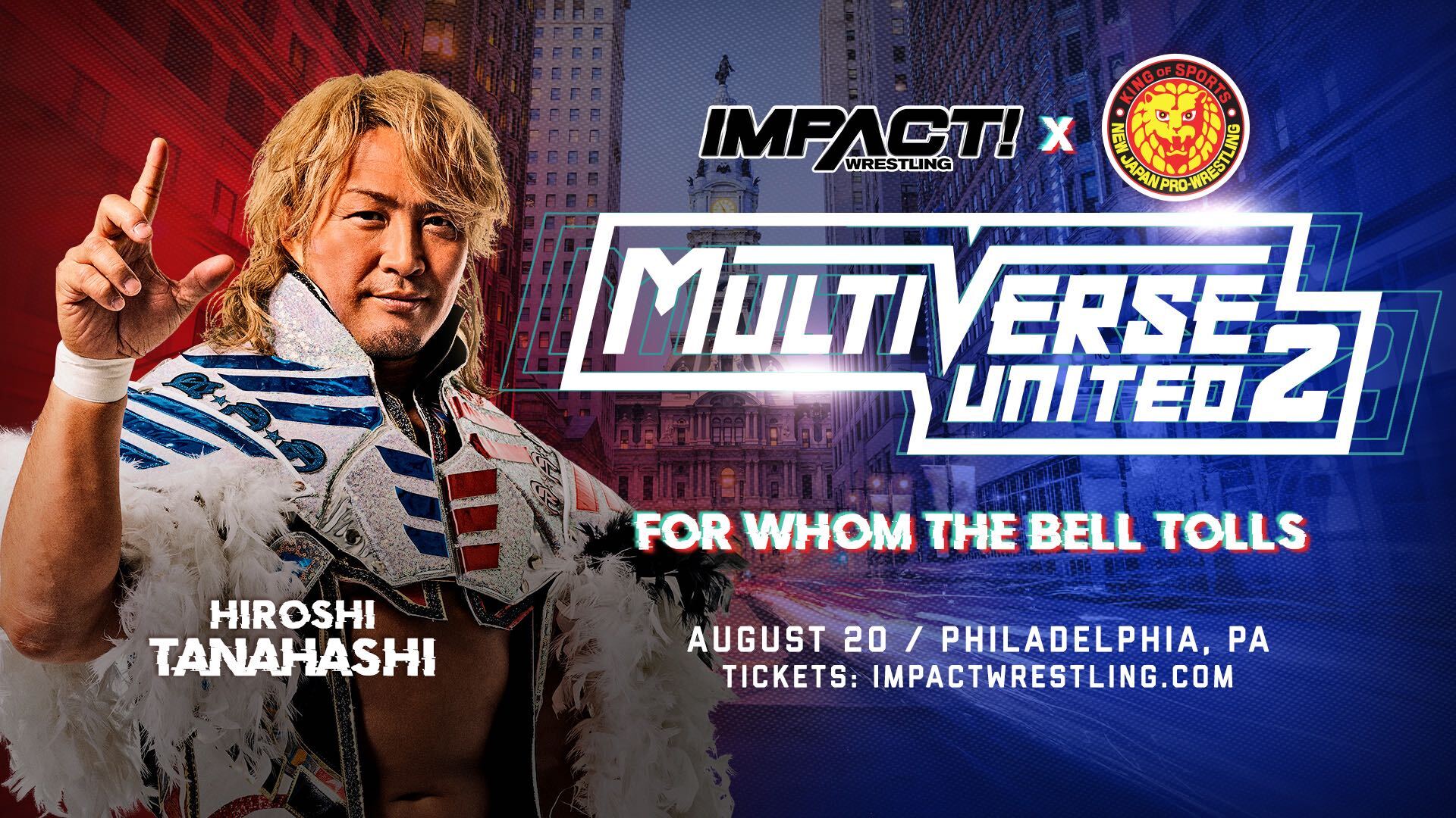 NJPW Legend Hiroshi Tanahashi Comes to Multiverse United 2: For Whom the Bell Tolls