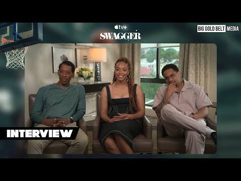 Orlando Jones, Shinelle Azoroh & Tristan Mack Wilds Interview | Swagger Season 2 (2023)