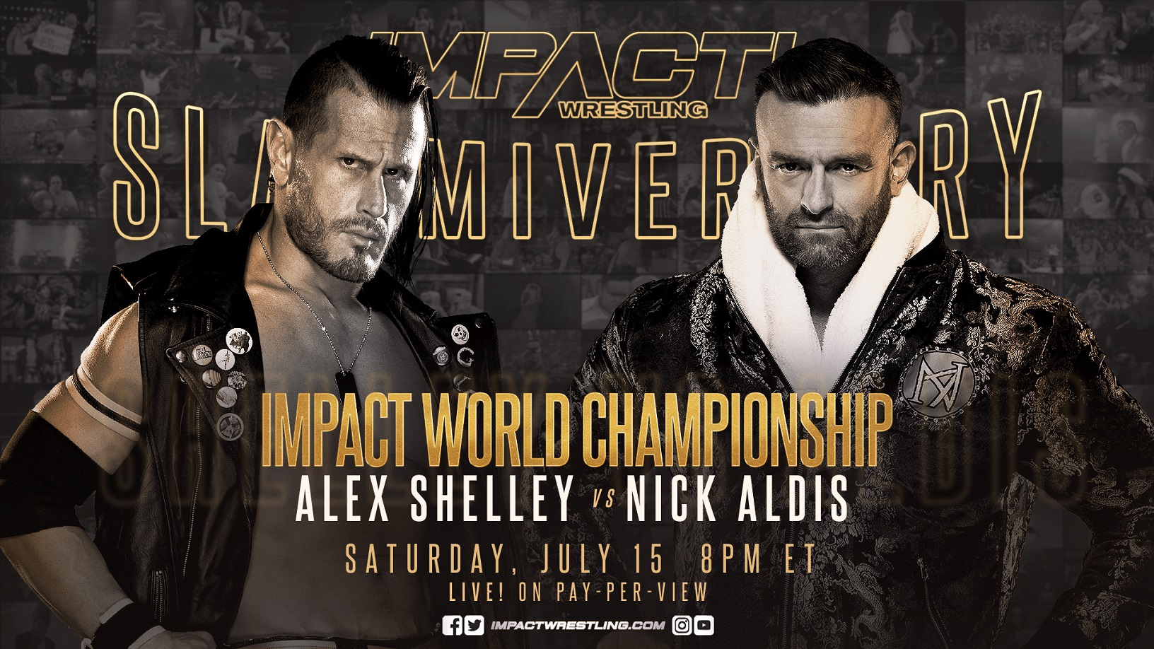 Seismic Shift in IMPACT World Title Picture Leads to Alex Shelley vs Nick Aldis at Slammiversary
