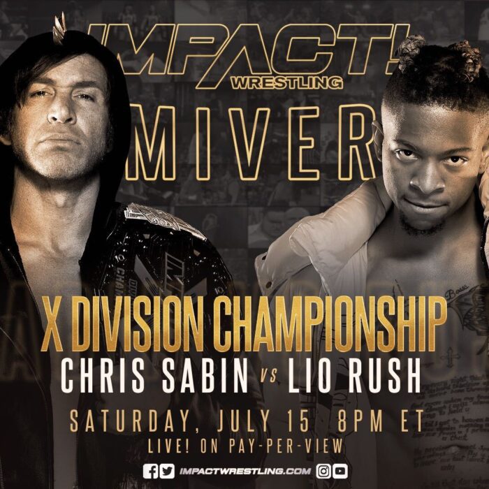 Challenge Accepted: Chris Sabin to Defend X-Division Title Against Lio Rush at Slammiversary