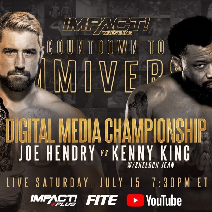 Countdown to Slammiversary: Joe Hendry Puts the Digital Media Title on the Line Against Kenny King