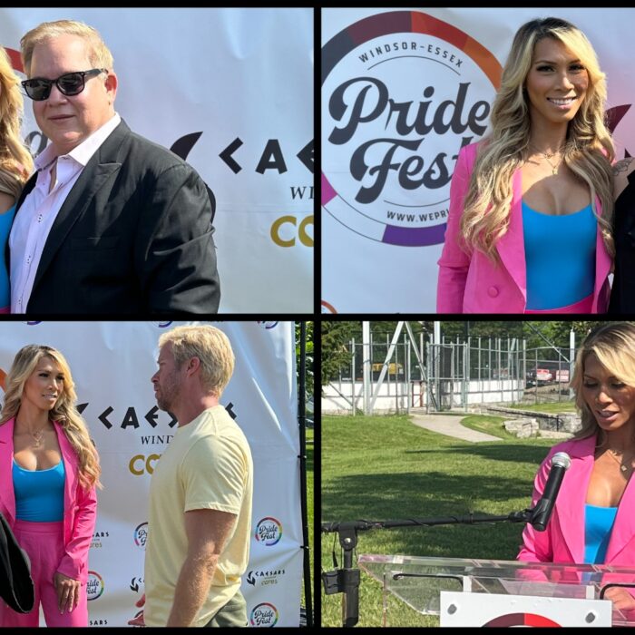 Gisele Shaw, Scott D’Amore & Jennifer Chung Attend Press Conference for Windsor-Essex Pride Fest