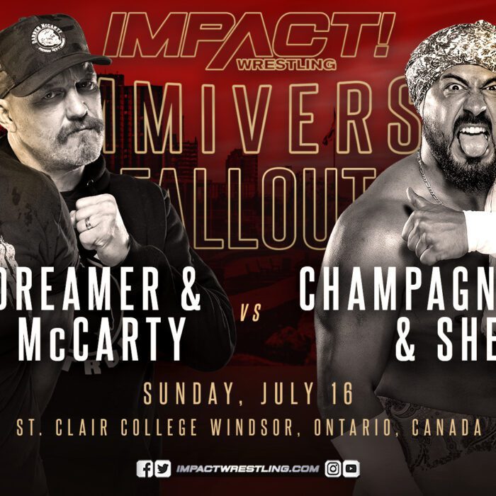 Tommy Dreamer & NHL Legend Darren McCarty Clash With Champagne Singh & Shera at Slammiversary Fallout