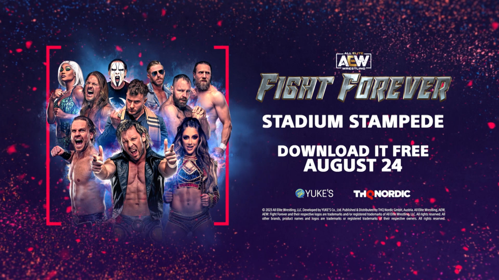 AEW Fight Forever Stadium Stampede Mode Available August 24