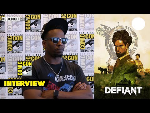 Artist Nikolas Draper-Ivey Interview |  Legion M’s “Defiant:The Story of Robert Smalls” | SDCC 2023